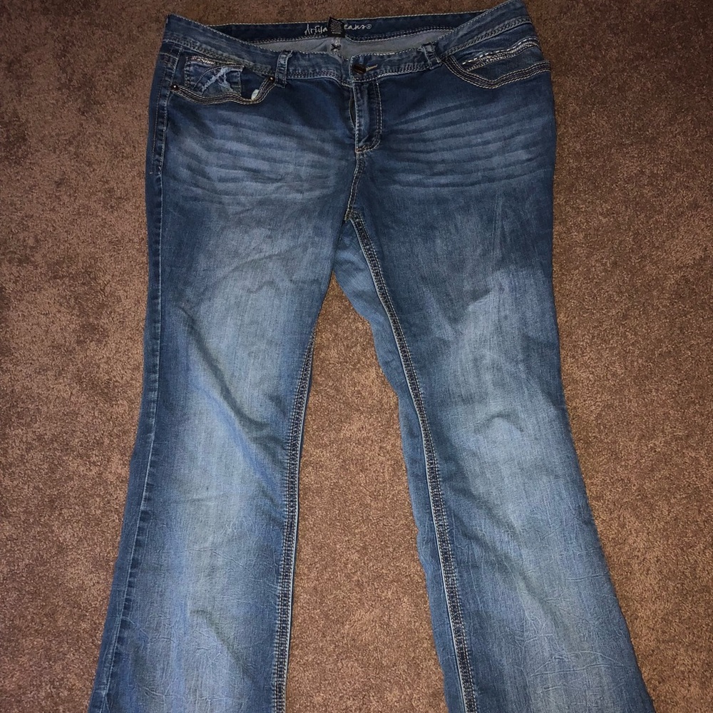 Size 20. Bootcut Ariya Jeans.